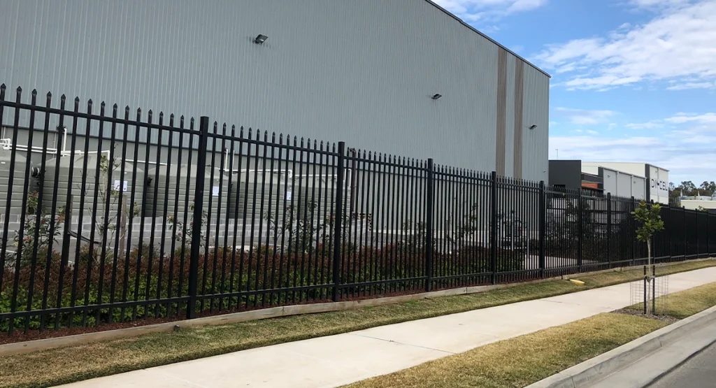 Steel Spear Top Security Fence in Factory