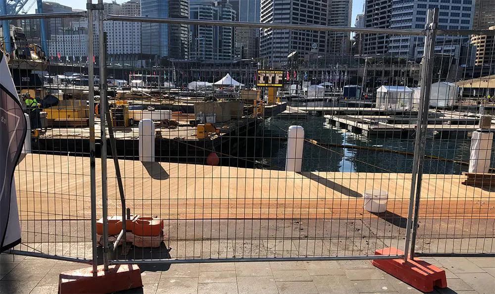 Temporary Fence Application