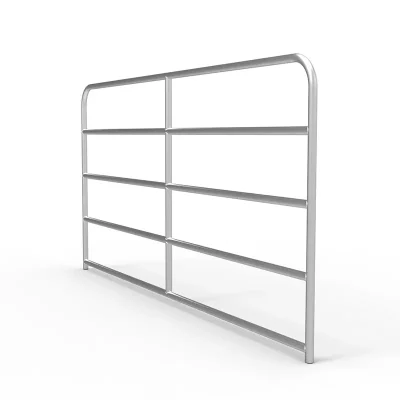 galvanized steel 8ft 5-bar farm gate