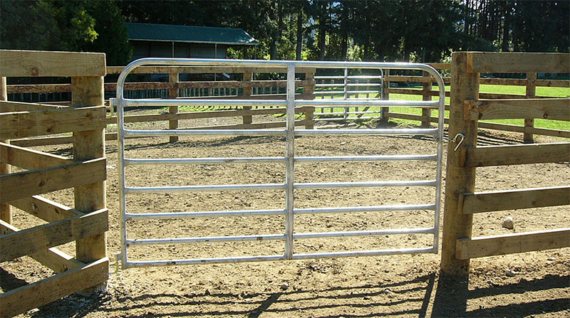 What is the most common farm gate size?