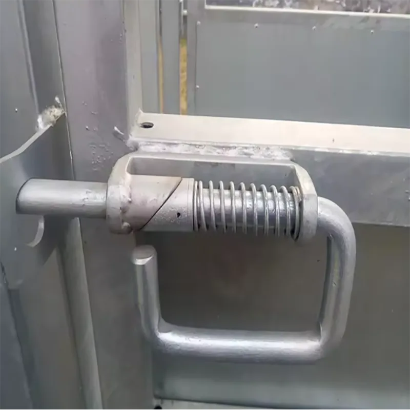 Farm Cattle Gate Slam Latch Application 