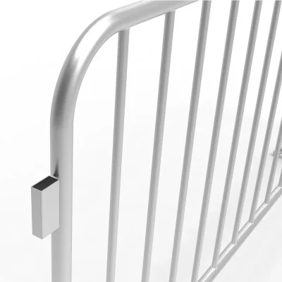 Fixed Leg Crowd Control Barrier Detail