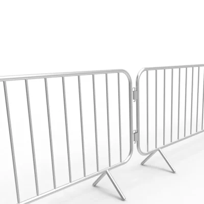 Fixed Leg Crowd Control Barrier Detail