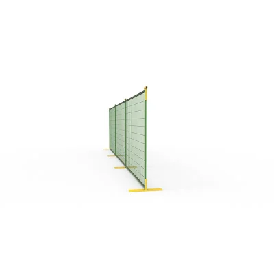 Powder Coated Canada Metal Temporary Fence