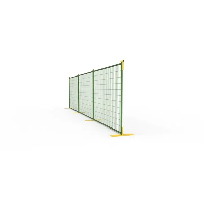 Powder Coated Canada Metal Temporary Fence