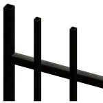Steel Welded Commercial Extended Top Fence