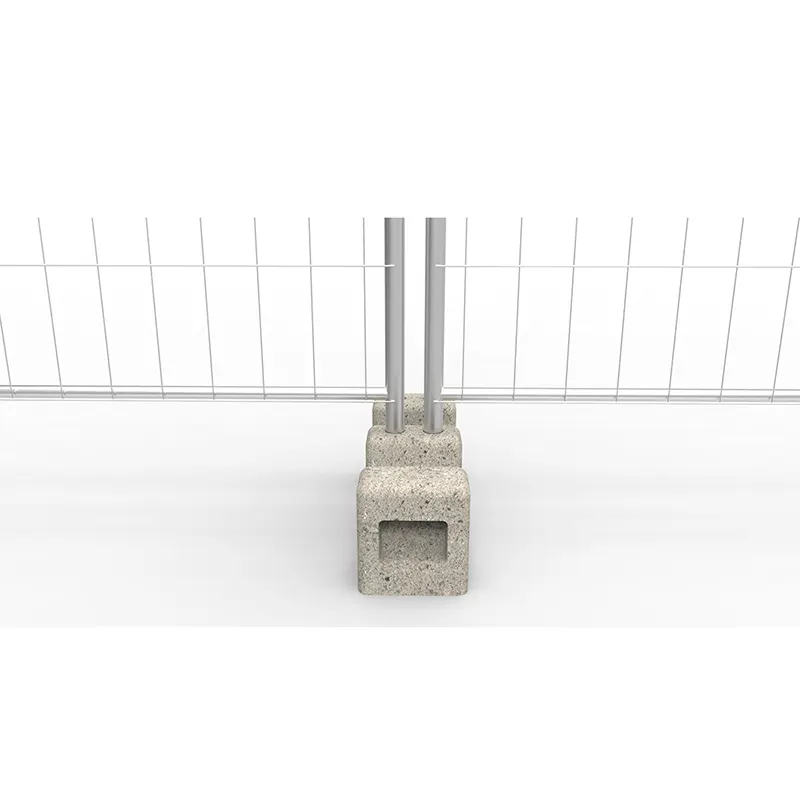 Temporary Fencing Detail