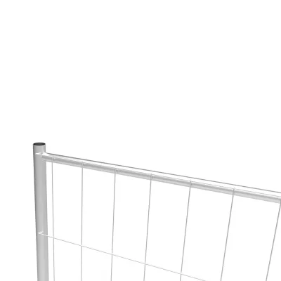 Galvanized Steel Temporary Fence Detail