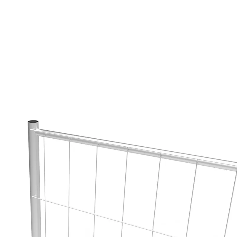 Galvanized Steel Temporary Fence Detail
