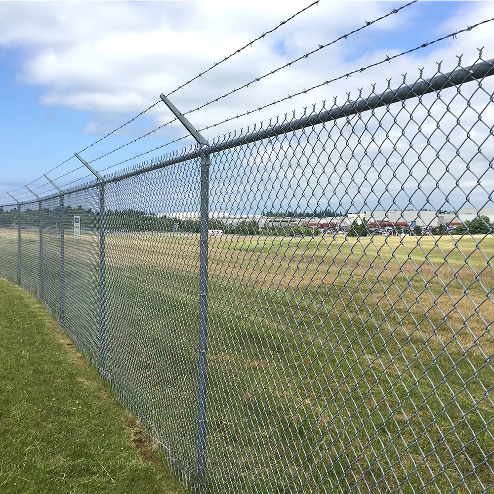chain link fence wire application