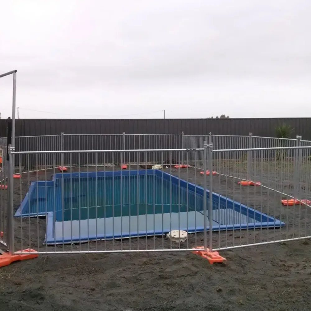 portable swimming pool fencing application 