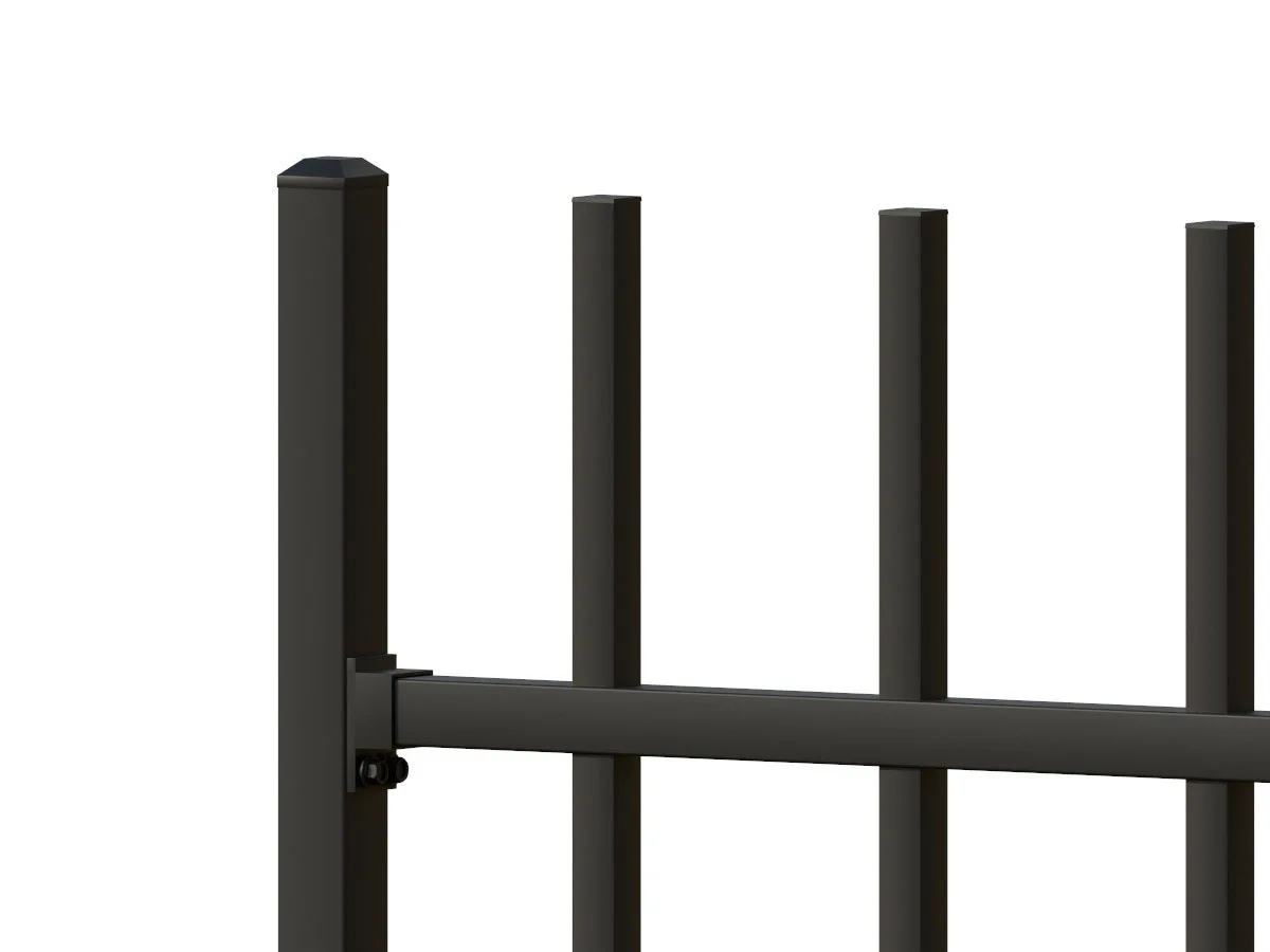 rod top fence detail