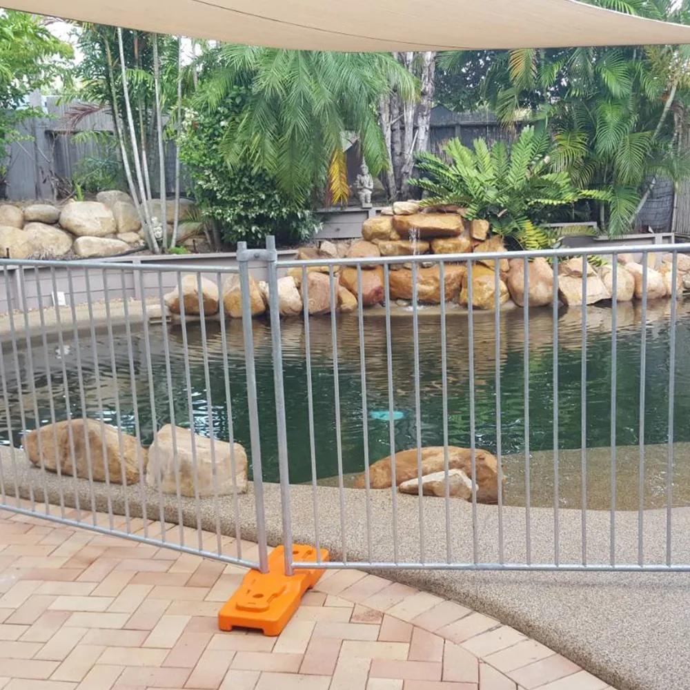 swimming pool portable fence application