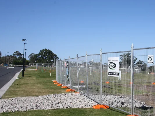 temporary fencing clamps Application 