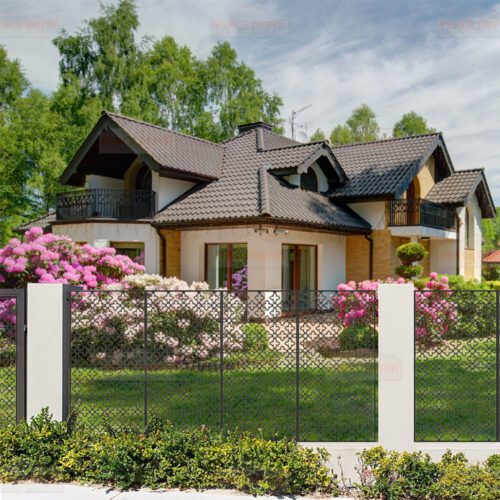 Laser Cut Privacy Panels
