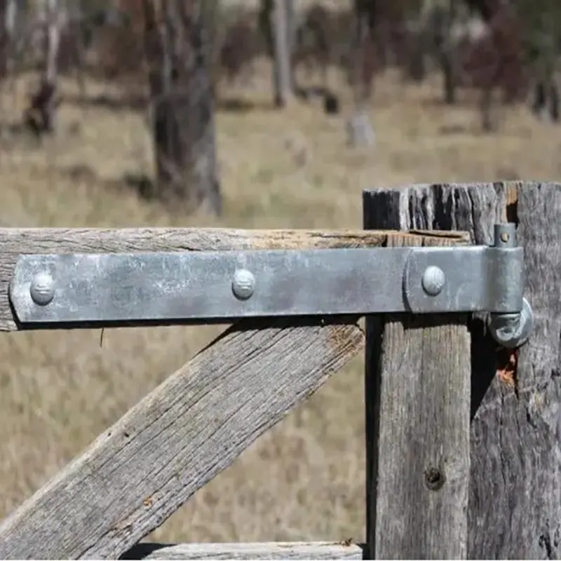 Galvanized Gate Strap Hinge Application