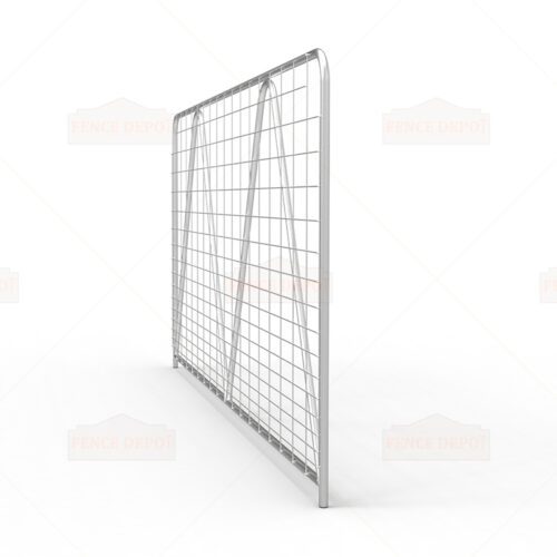 12ft M-Stay Metal Gradient Mesh Infill Farm Gate