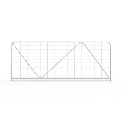 10ft N-Stay Metal Gradient Mesh Infill Farm Gate 2980mm x 1170mm