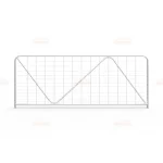10ft N-Stay Metal Gradient Mesh Infill Farm Gate 2980mm(9.7ft) x 1170mm(3.8ft)