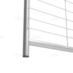 12ft N-Stay Metal Gradient Mesh Infill Farm Gate 3580mm(11.7ft) x 1170mm(3.8ft)