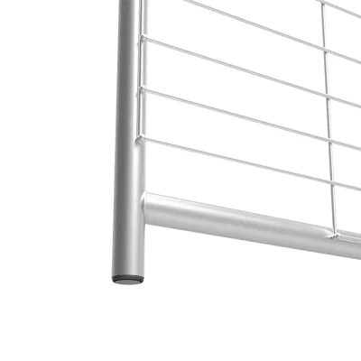 12ft N-Stay Metal Gradient Mesh Infill Farm Gate Detail