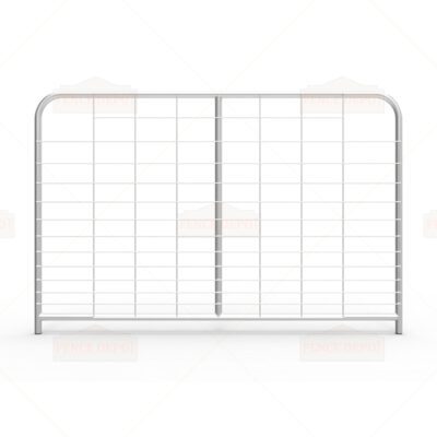 I-Stay Metal Galvanized Graduated Mesh Farm Gate 1780mmx1170mm