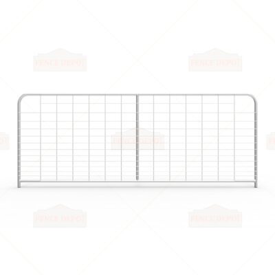 10ft I-Stay Metal Gradient Mesh Infill Farm Gate 2980mm(9.7ft)x1170mm(3.8ft)
