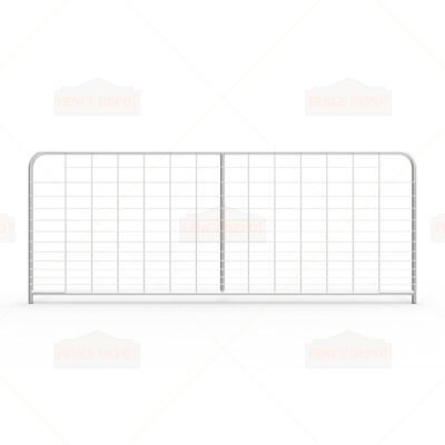 10ft I-Stay Metal Gradient Mesh Infill Farm Gate 2980mm(9.7ft)x1170mm(3.8ft)