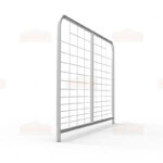 I-Stay Metal Gradient Mesh Infill Farm Gates 2380mm(7.8ft)x1170mm(3.8ft)