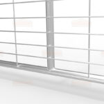 I-Stay Metal Gradient Mesh Infill Farm Gates 2380mm(7.8ft)x1170mm(3.8ft)