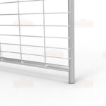 10ft I-Stay Metal Gradient Mesh Infill Farm Gate