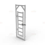 Cattle Rail Manway Fence Gate 800mm (2.6ft) x 2200mm (7.2ft)
