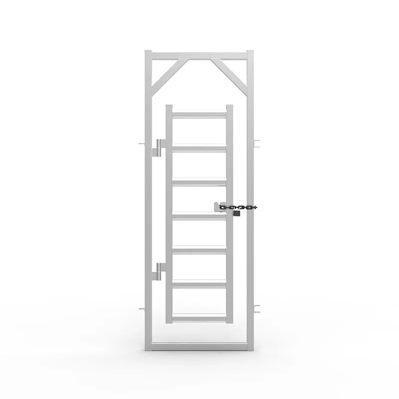 Cattle Rail Manway Fence Gate