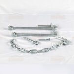 Farm gate hinge set