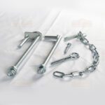 Farm gate hinge set
