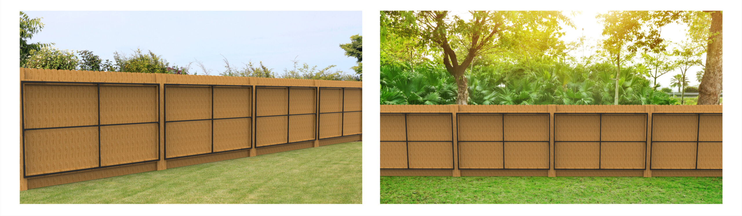 Adjustable Fence Panels Frame