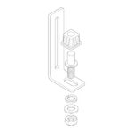 Adjustable Long Plate Hinge Gudgeons