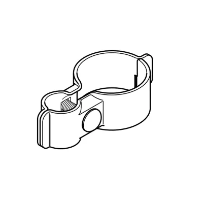 Fence Pipe Hinge Fitting Drawing