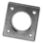 Fence Round Pipe Square Flange