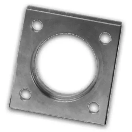 Fence Round Pipe Square Flange