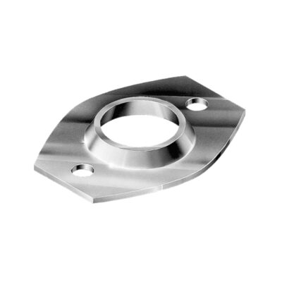 Galvanised Round Pipe Oval Flange