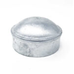 Galvanized Round Dome Fence Post Cap