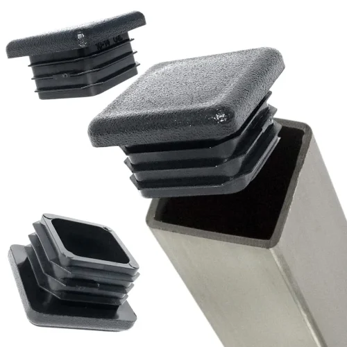 Plastic Flat Square Cap Polypropylene