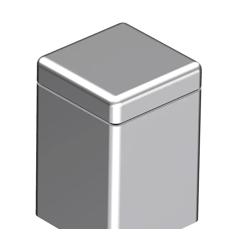 Plastic Flat Square Cap Polypropylene