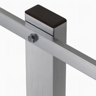Fence Pipe Plastic Rectangular Cap