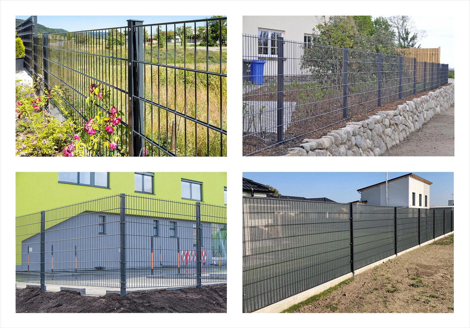 2D Garden Fence Panel Application