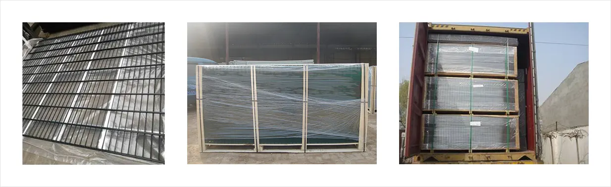 2D Garden Fence Panel Packing and Shipping