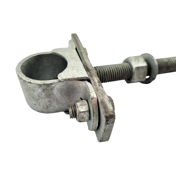 Bolt-Thru Post Hinge Strap Detail