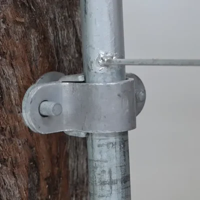 Bolt-Thru Post Hinge Strap Application