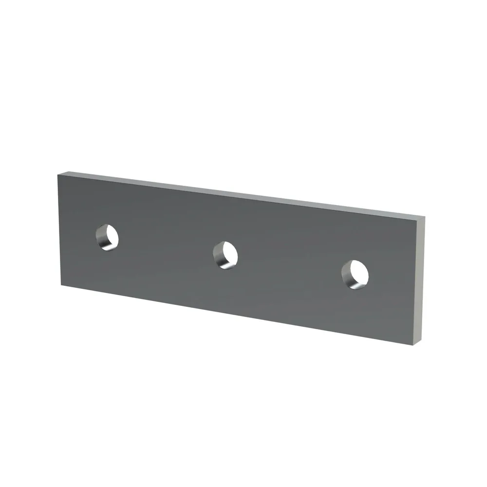 Fence Post 3-Hole Splice Plate Detail